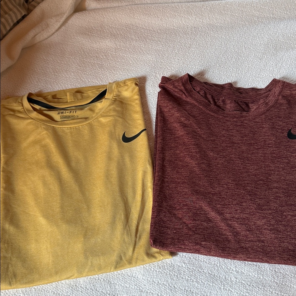 2 Nike Dry Fit Shirts size XL